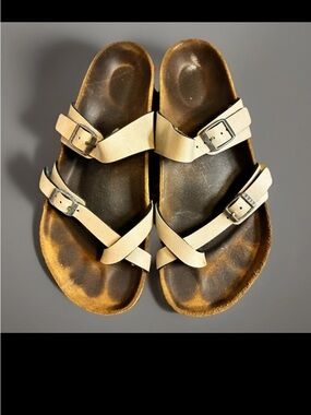 Birkenstock Mayari Women's Regular Birko-Flor antique lace size 39 GUC